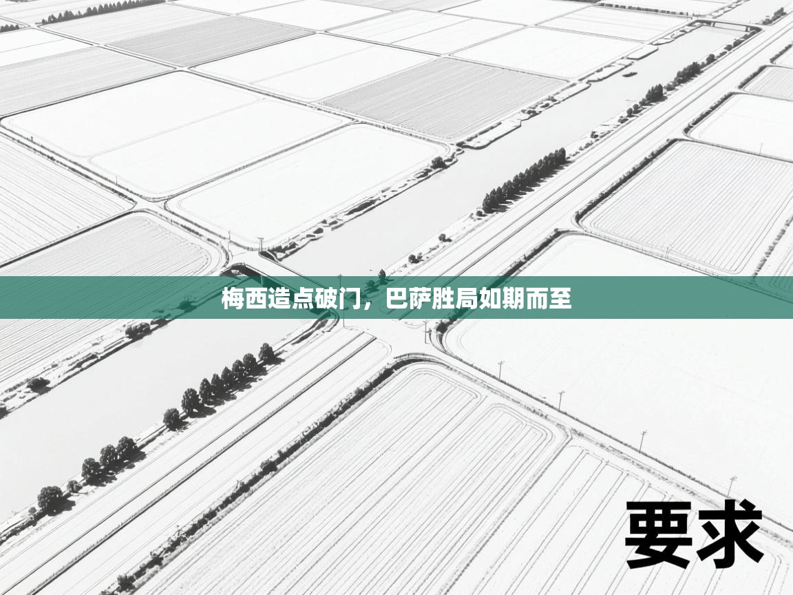 开云体育app下载-梅西造点破门，巴萨胜局如期而至  第4张